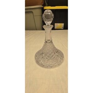 GORGEOUS VINTAGE CRYSTAL DECANTER RAIMOND ITALY 24 PB